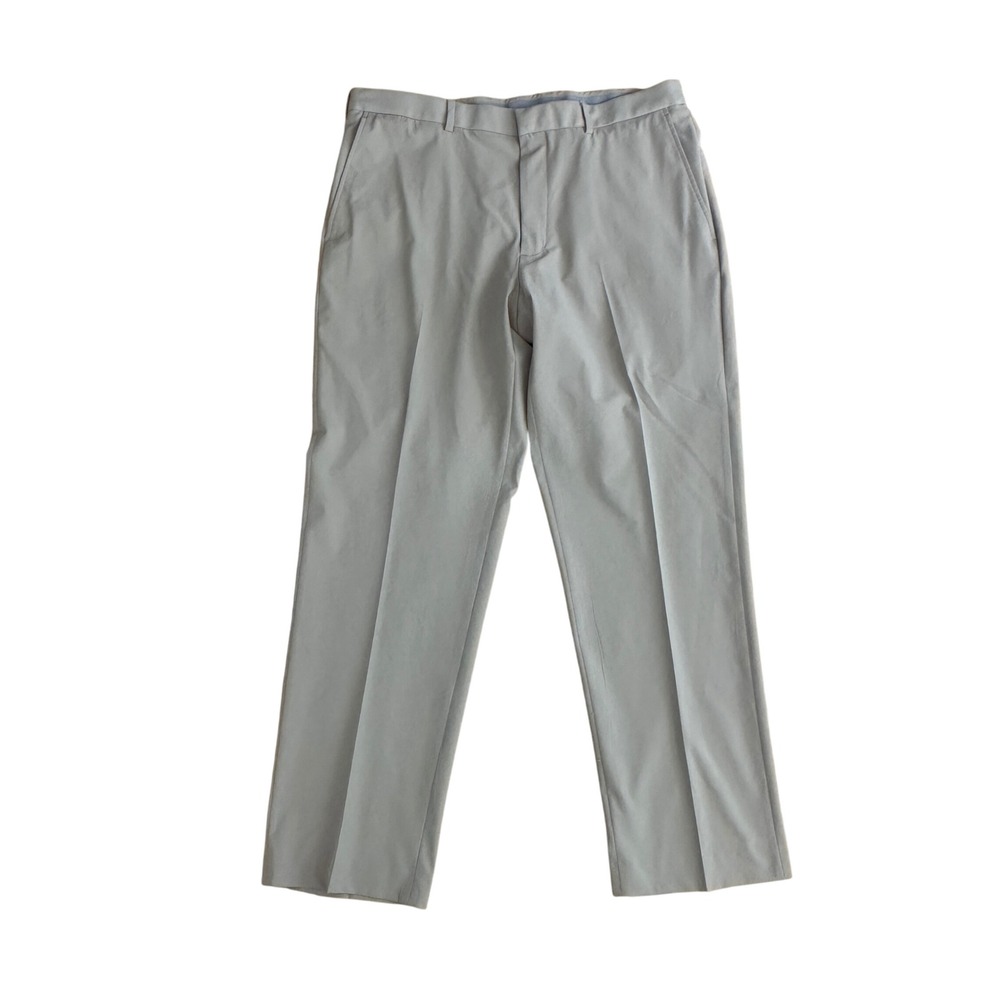 Walter Hagen Mens Golf Pants Size 36x30 Beige Flat Front Lightweight‎
